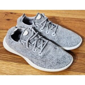 All Birds Womens Wool Runner Shoes Size 10‎ Light Heather Grey Minimalist Money